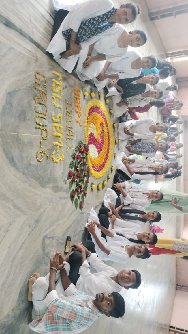 Campus Rangoli Design